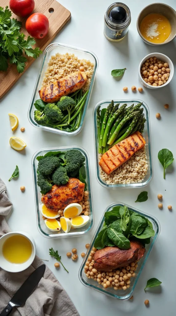 Monte marmitas fitness em 10 minutos
