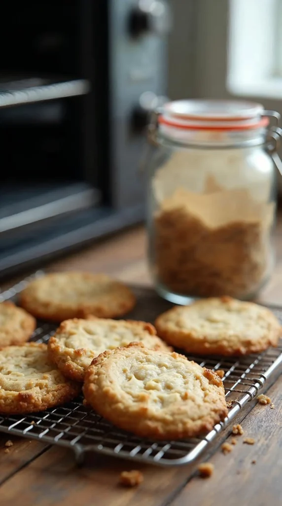 Biscoitos crocantes em casa sem murchar